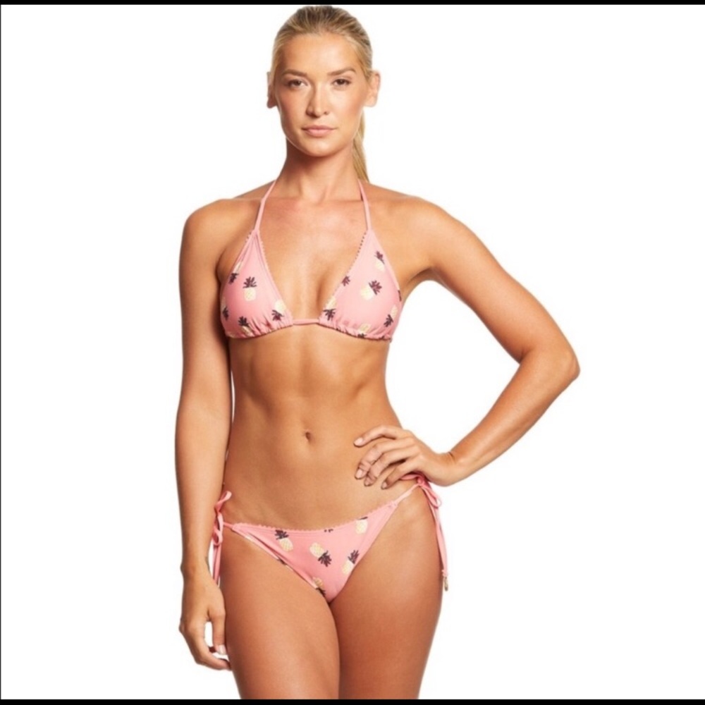 Kate Spade Size Small Pineapple Bikini